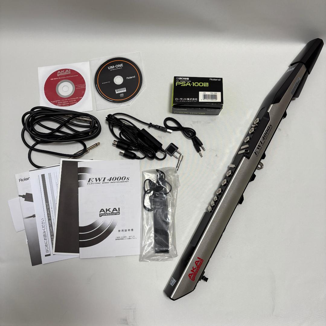 AKAI EWI4000s 追加音源版 電子管楽器