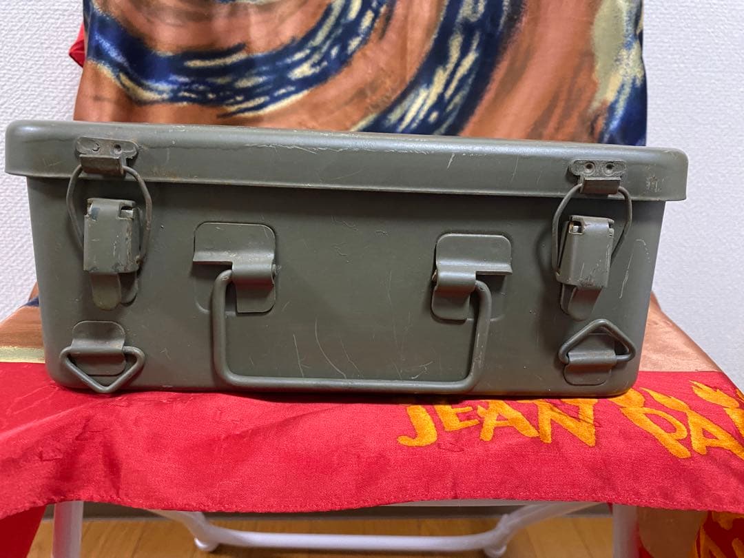 希少　フランス軍　アモ缶　ファーストエイドキット　メスキット