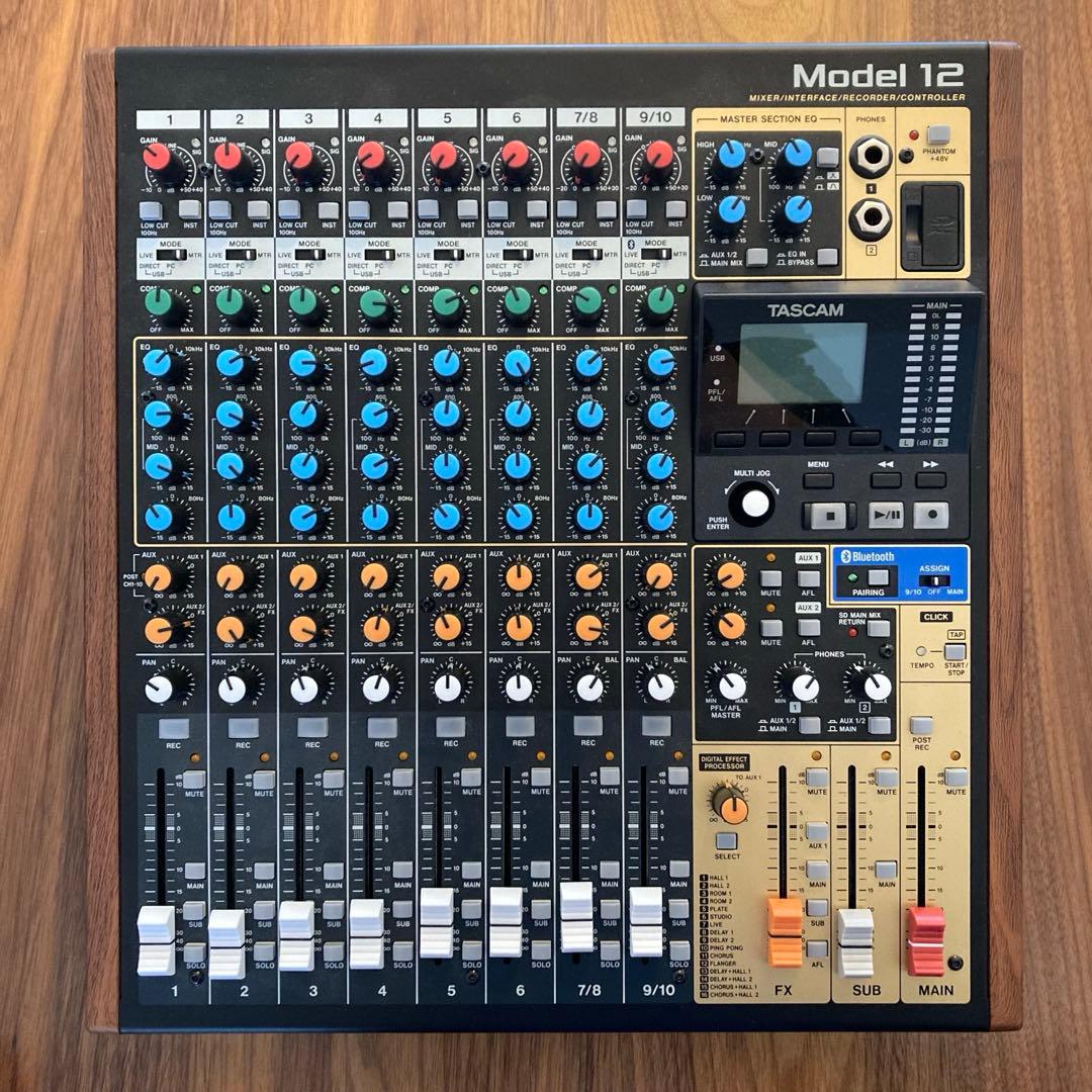 TASCAM Model 12 MTR ミキサー