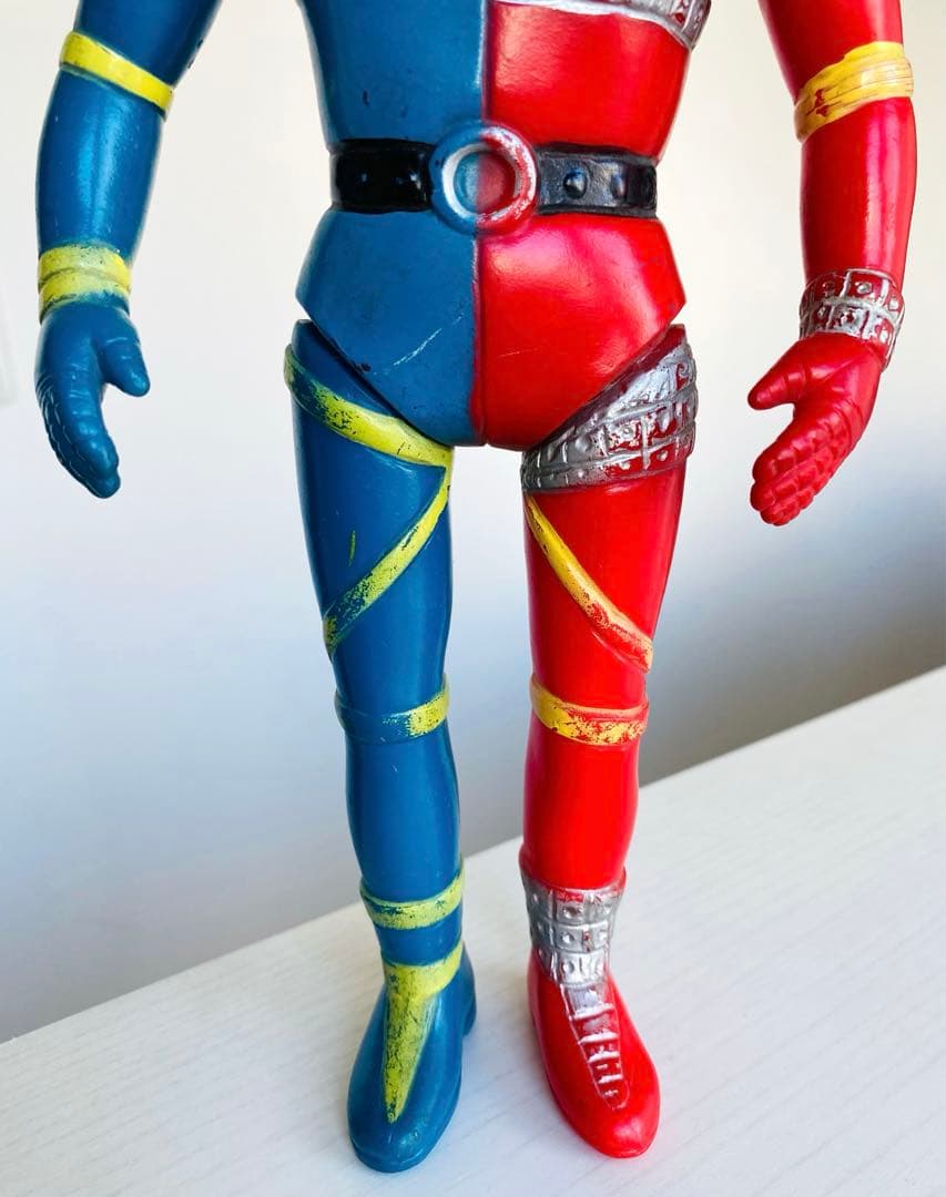 【当時物】キカイダー パチ 無版権 ソフビ スタンダードサイズ 28cm