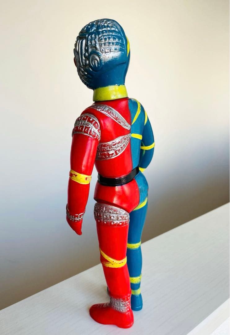 【当時物】キカイダー パチ 無版権 ソフビ スタンダードサイズ 28cm