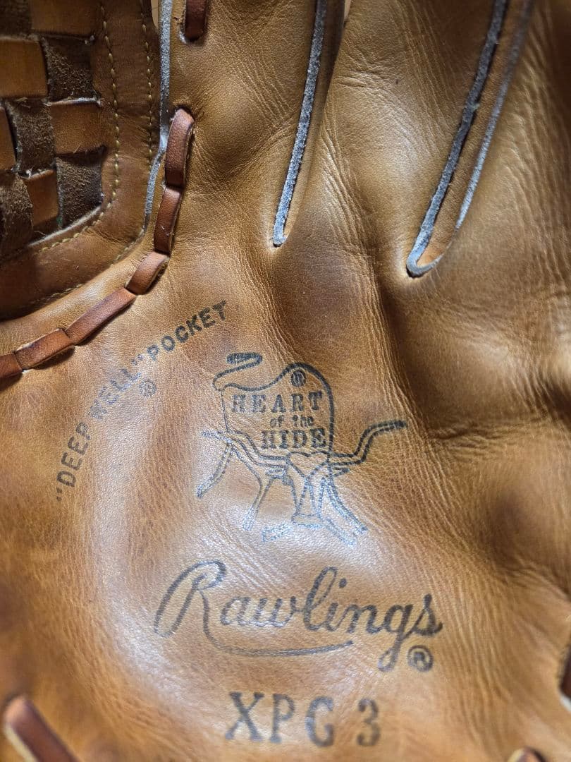Rawlings XPG-3 グローブ 1978年製　長嶋茂雄