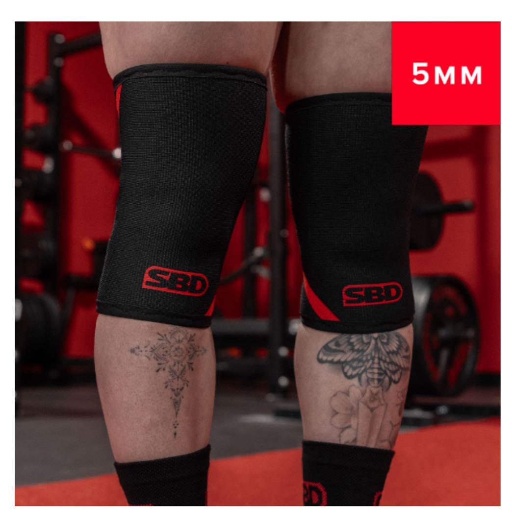 SBD ウェイトリフティングニースリーブ 5mm Sサイズ