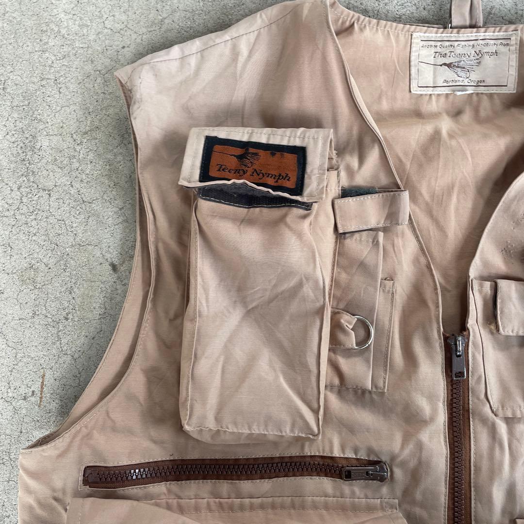 60s 70s Teeny Nymphフィッシングベスト TALON アウトドア