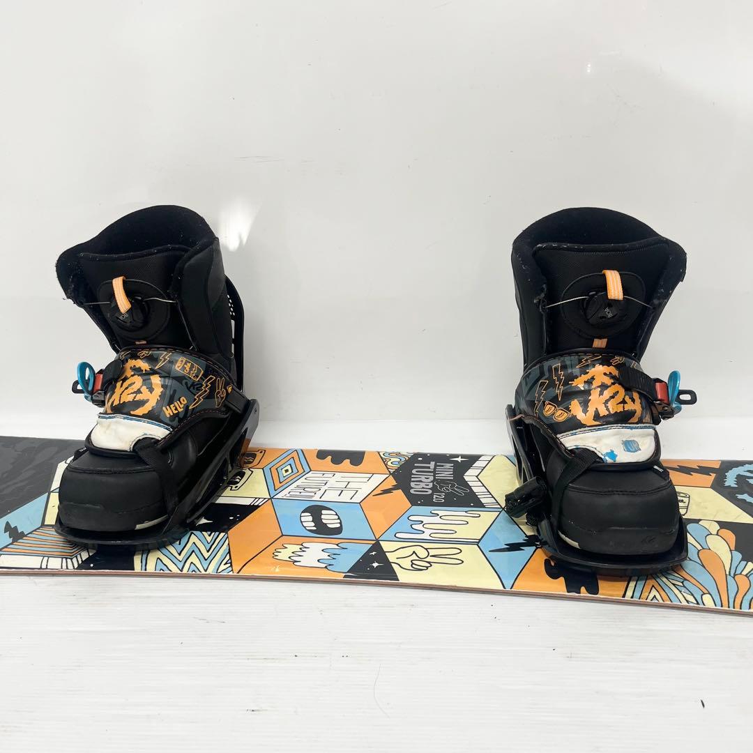 K2 MINI TURBO キッズ　スノボセット　こども用　スノーボード　バイン