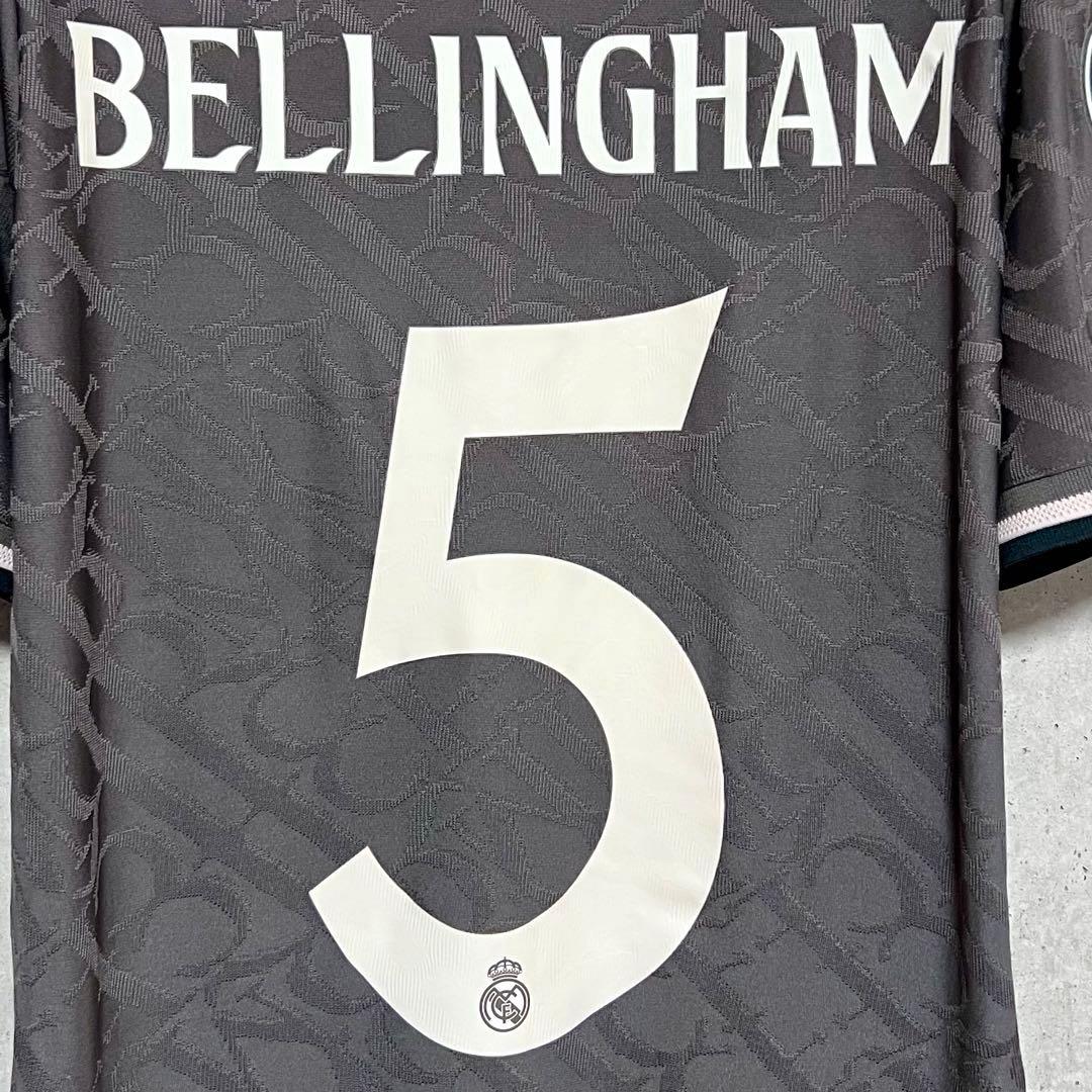 【新品/タグ付き】24/25 レアル・マドリード ♯5 べリンガム【L】選手仕様