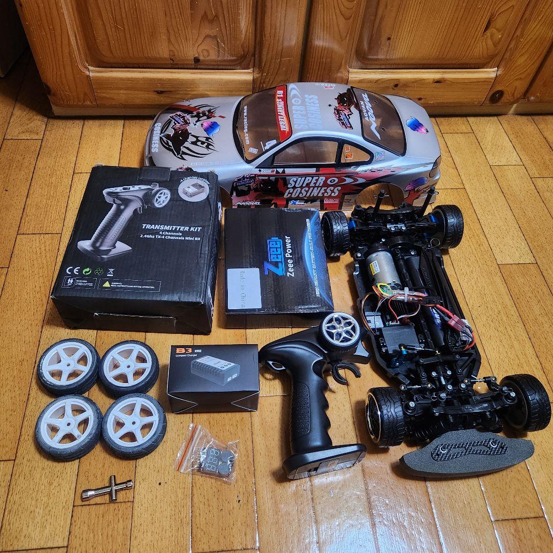 タミヤ ドリフト ラジコン フルセット　TT02　シルビア　①　　　　tt01