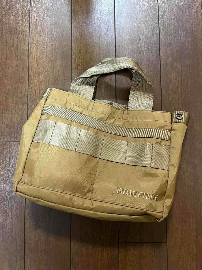 値下げ★BRIEFING 　バッグ ベージュ　トート　直営店購入