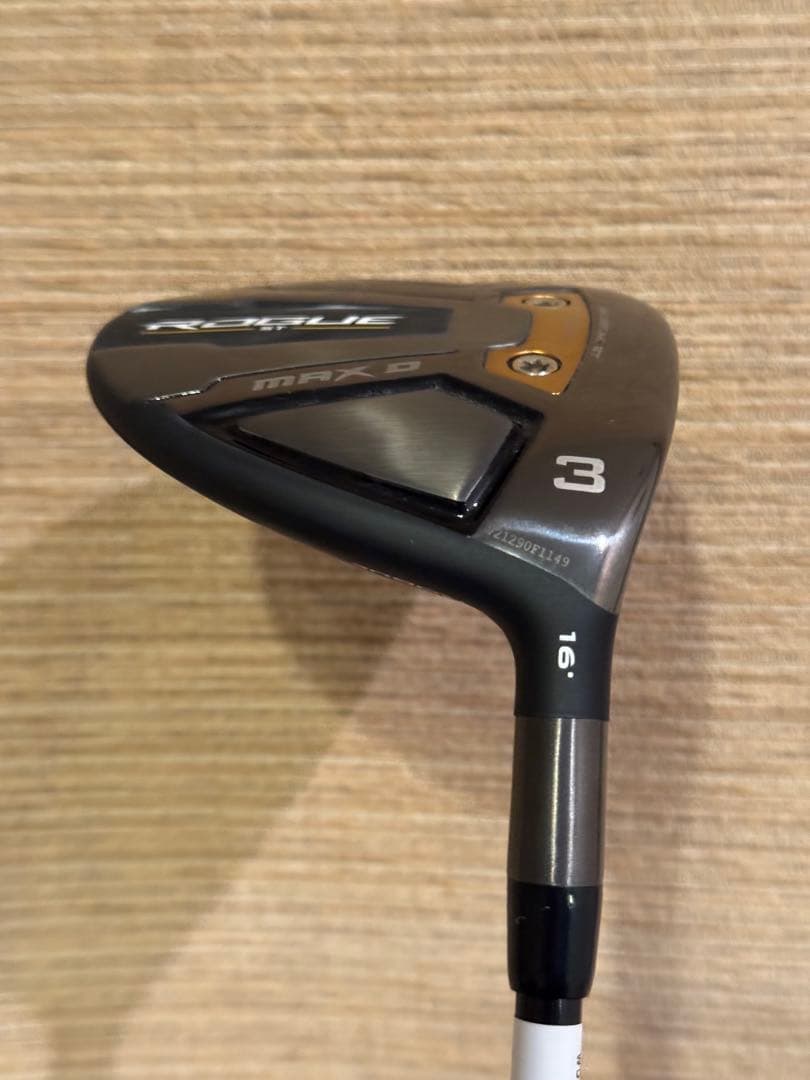 ラウンド未使用 ローグST マックスD 3W テンセイホワイト60S