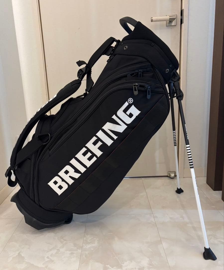 BRIEFING ブリーフィング CR-10 ブラック キャディバッグ、カバー