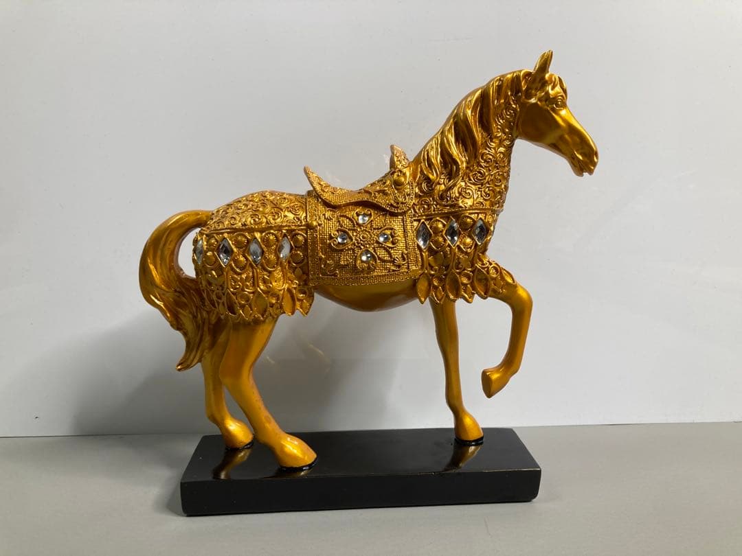 [未使用] 馬 置物 アンティーク 美術品 アート オブジェ