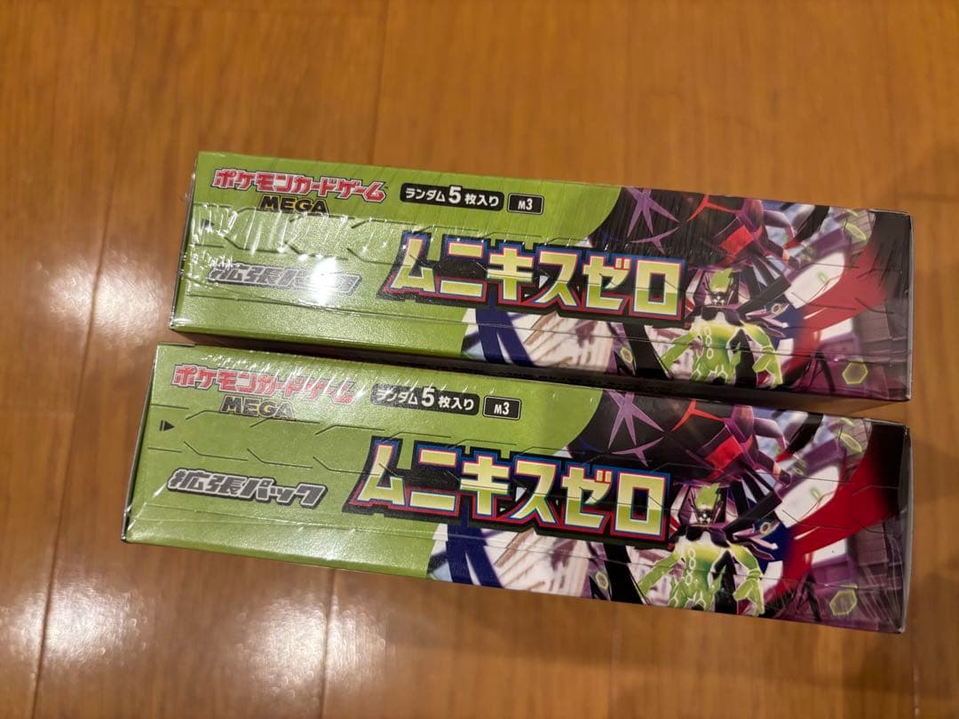 ポケモンカードゲーム ムニキスゼロ　4ボックス　シュリンク付きあり