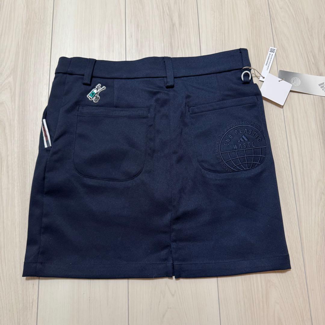 アディダス ゴルフ レディース セットアップ ネイビー スカート 長袖