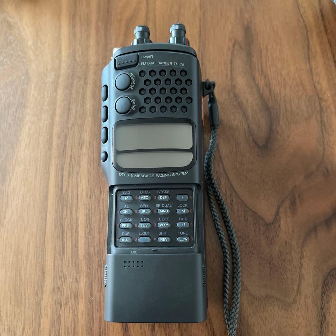 KENWOOD 144/430 FM デュアルバンダー　無線機　TH-78