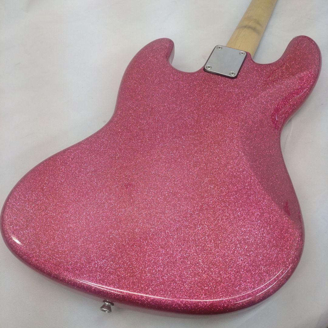 美品！Bacchus BJB-380R ベース ピンクラメ　生産終了品　激レア！