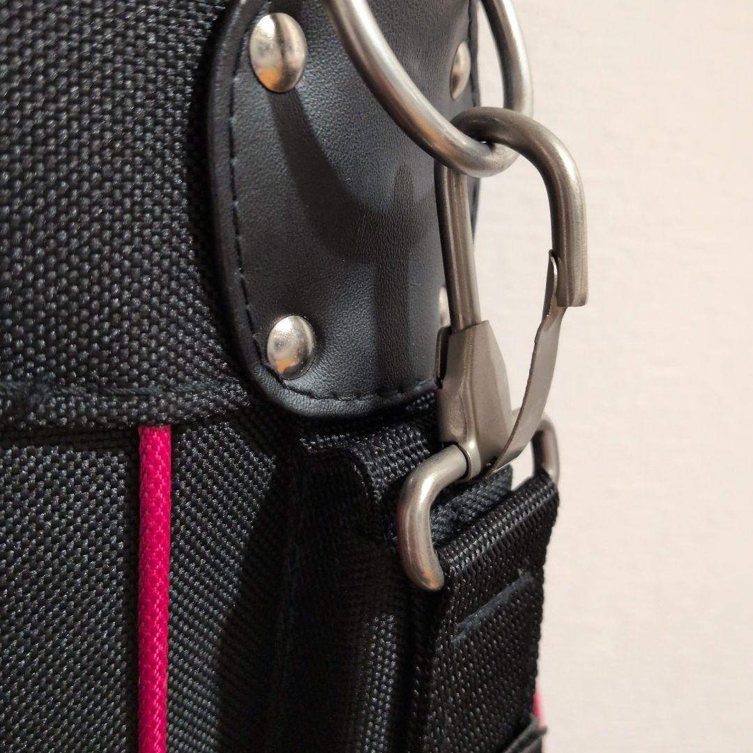 最終値下げ　Cobra キャディバッグ ブラック/ホワイト/ピンク