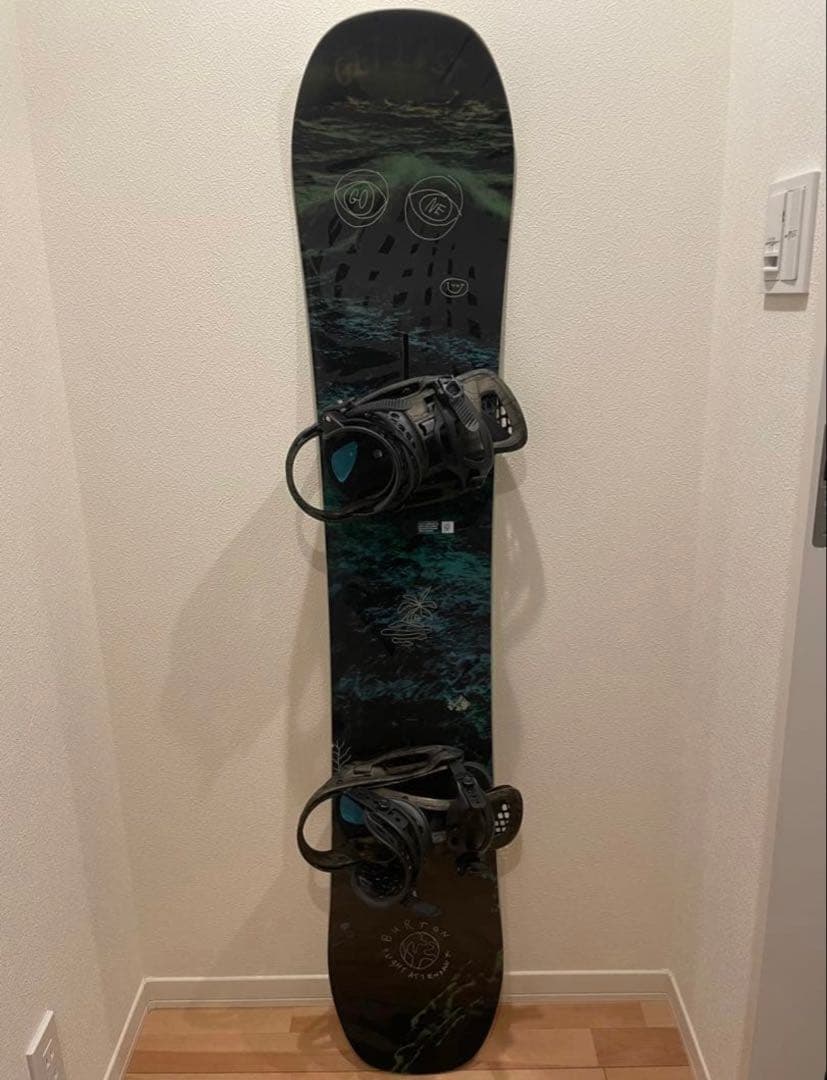 BURTON フライトアテンダント 156cm ボードフルセット