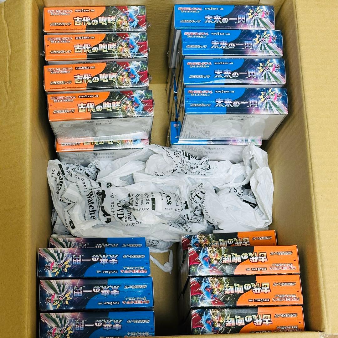 ポケモンカード 古代の咆哮 未来の一閃 30BOX シュリンク付き なし
