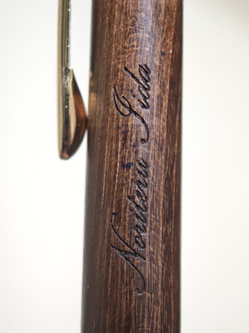 野原工芸 ボールペン 初期型 廃盤 希少 無塗装金具 名入