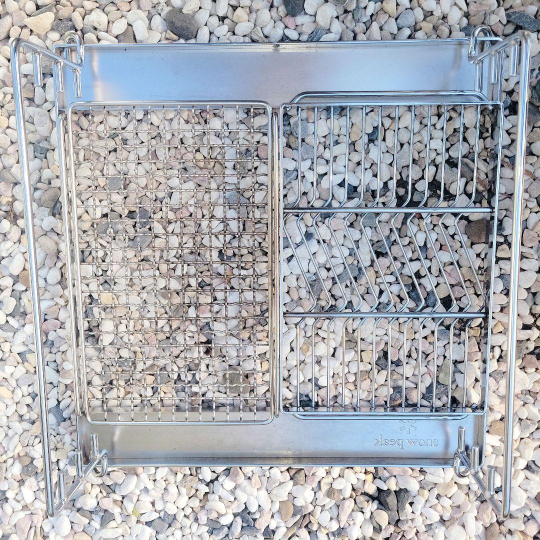 豪華8点✨スノーピーク 焚き火台 L セット グリルブリッジ 焼き網 収納ケース