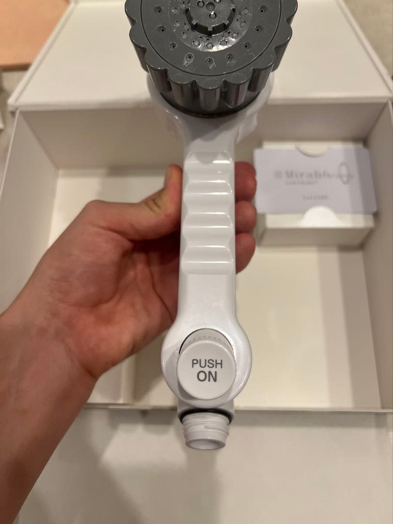 ミラブル zero シャワーヘッド ウルトラファインバブル