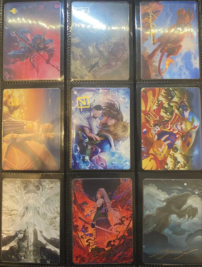 mtg FINAL FANTASY 箔押し アートカード 53種セット　日本語