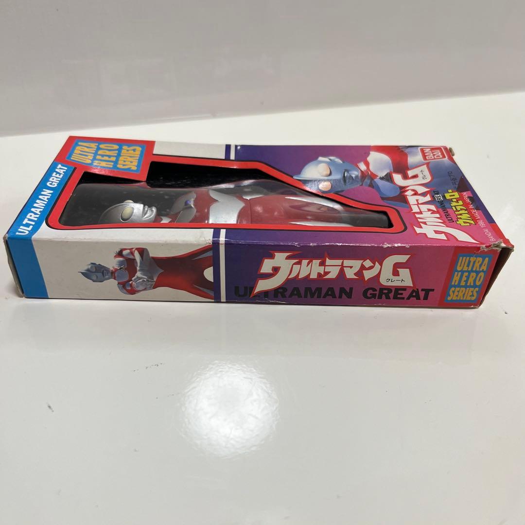 バンダイ　旧箱　ウルトラマンG グレート　ウルトラヒーローシリーズ　ソフビ