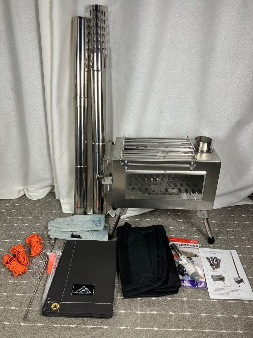 PATHBREAKERステンレス製 薪ストーブ ST-77 ほぼ未使用品