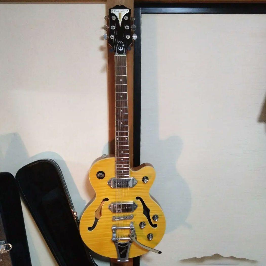 は*さ様 Epiphone Wildkat Natural Flame ハードケ