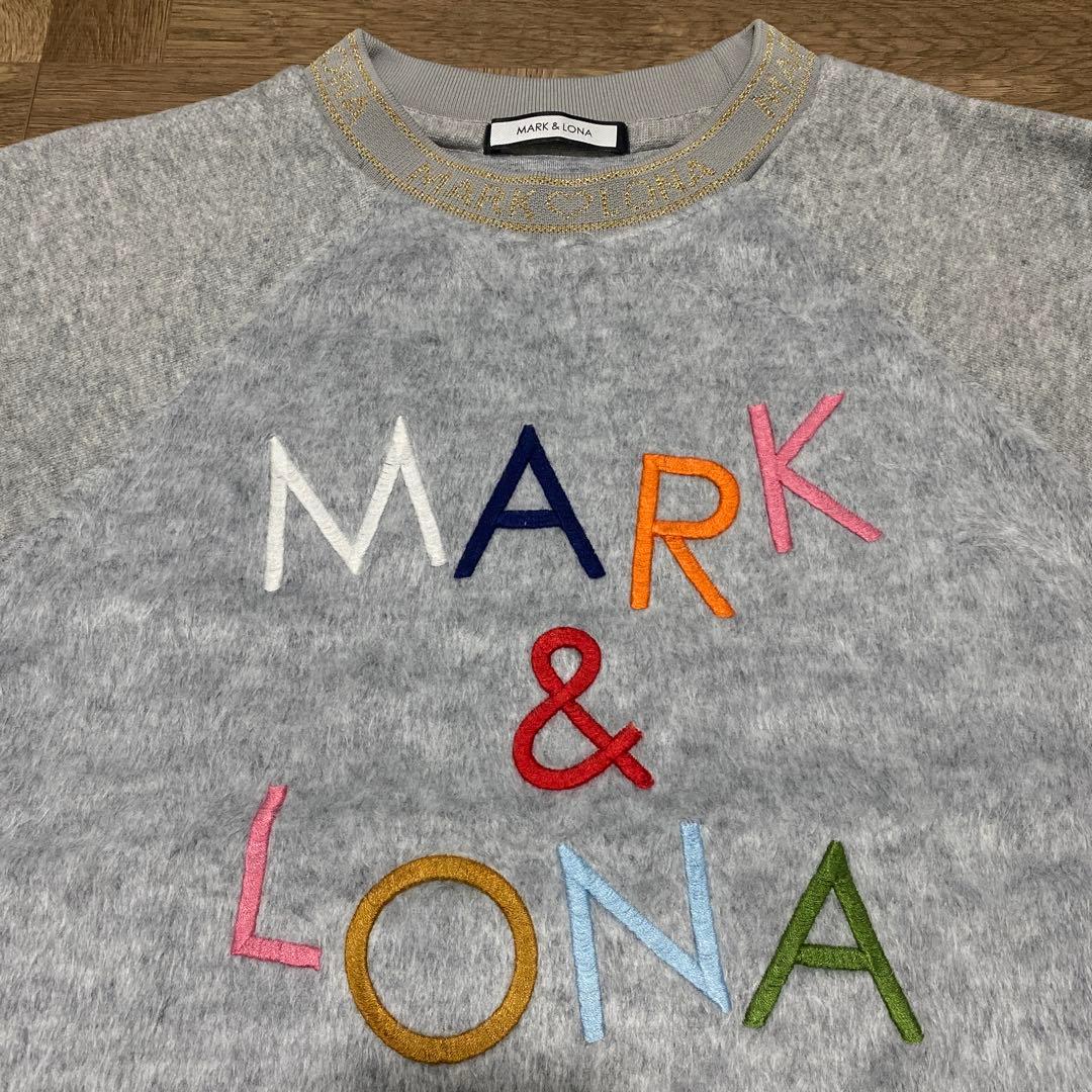 美品♡マークアンドロナ♡セットアップ♡トップス♡パンツ♡グレー♡ブラック♡L