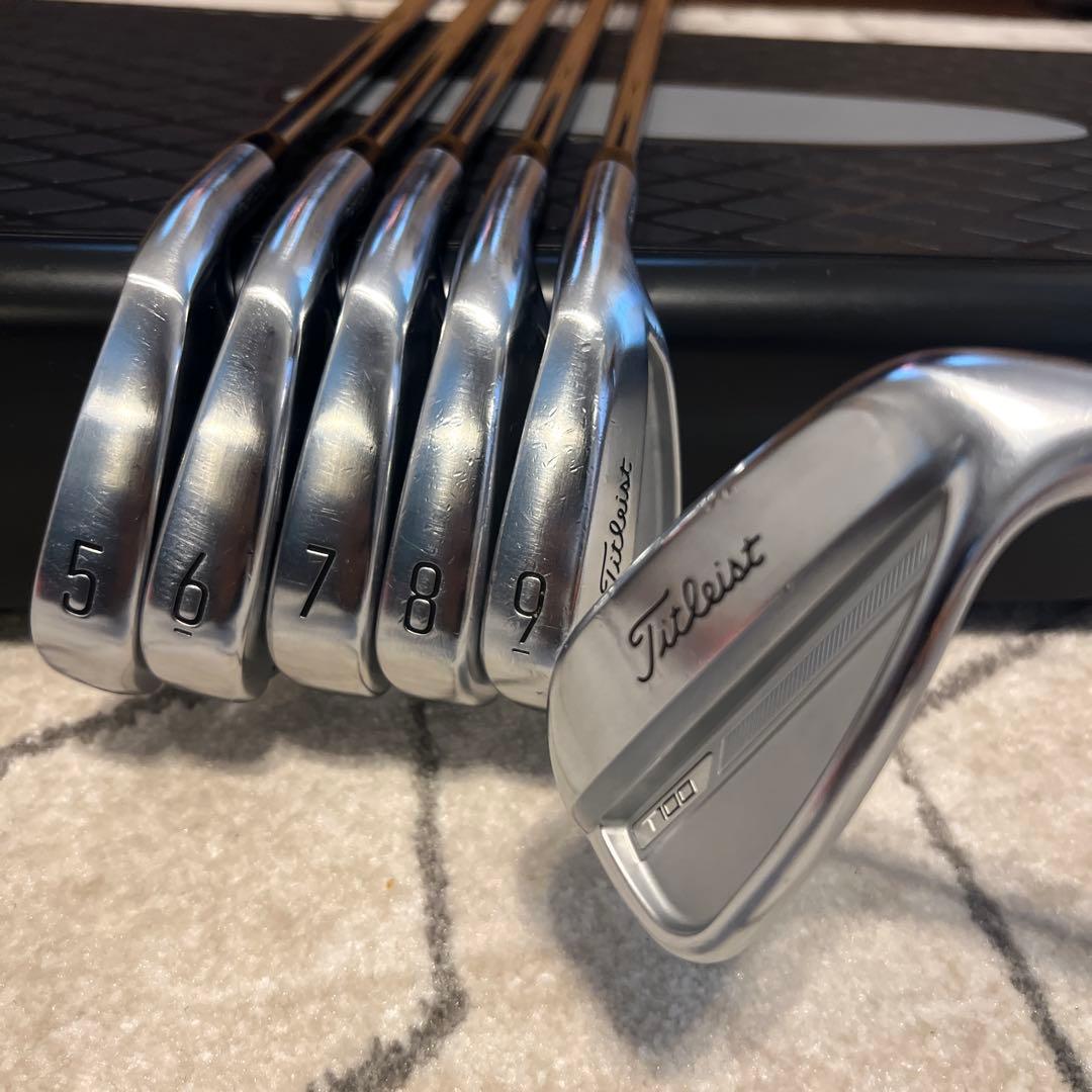 タイトリスト T100 2023 アイアン モーダス115s 6本アライン +4