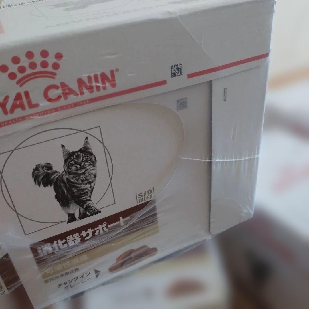 ロイヤルカナン 猫用 消化器サポート 可溶性繊維　ウエット　48袋