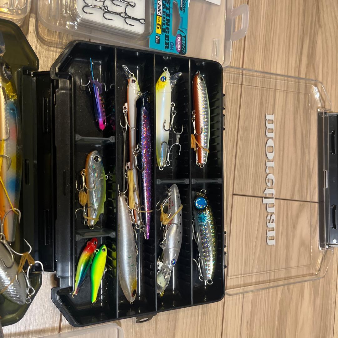 シーバスルアーセット。新品もあります。38本以上