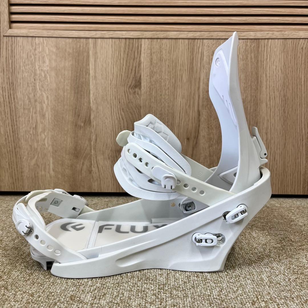 【美品】FLUX XF L ホワイト ビンディング バインディング