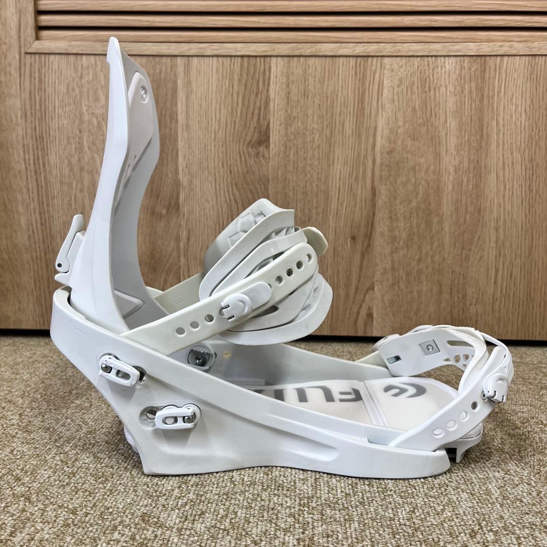 【美品】FLUX XF L ホワイト ビンディング バインディング