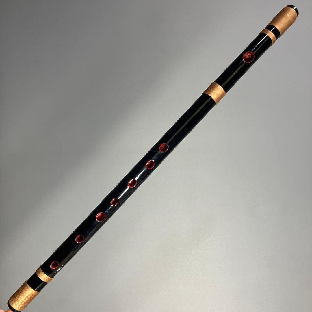 【篠笛六本調子　B♭管】唄物　ドレミ調　天地糸巻 　西洋音階　CMR6-140