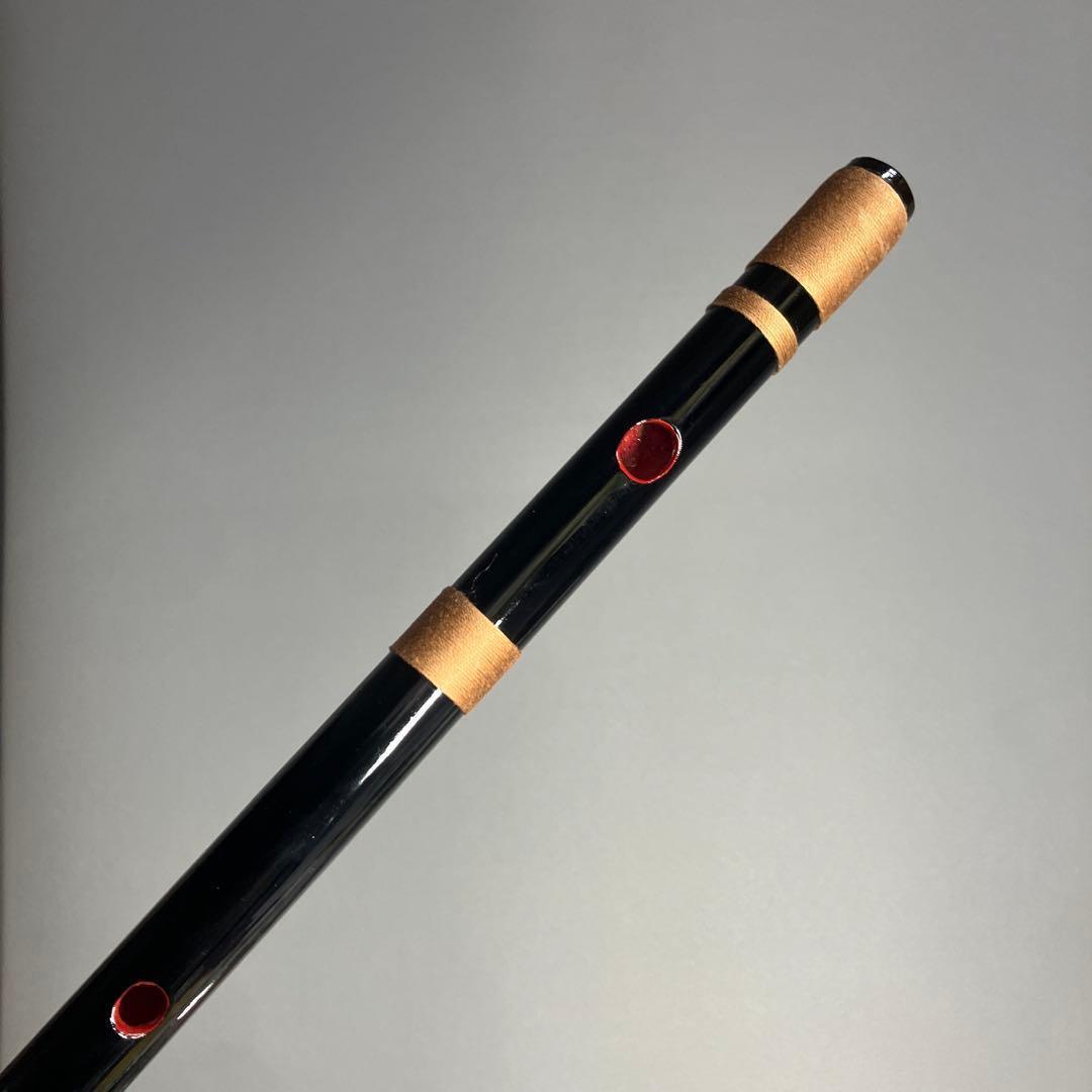 【篠笛六本調子　B♭管】唄物　ドレミ調　天地糸巻 　西洋音階　CMR6-140