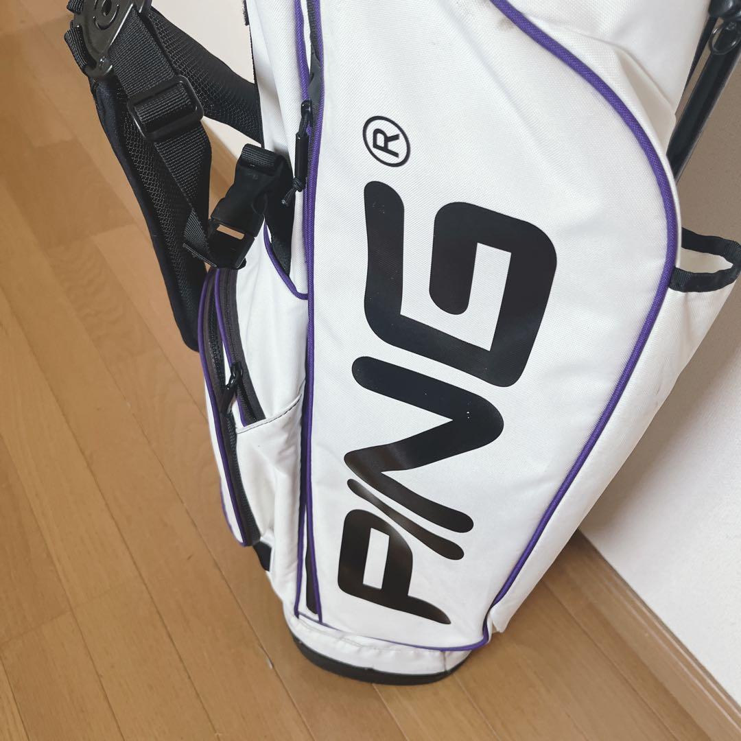 K284 PING ピン スタンドキャディバッグ 軽量