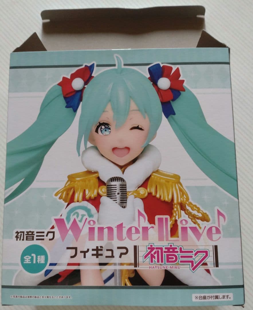 ★新品未使用★初音ミク　WinterLive　　　　　♪初音ミク フィギュア♪