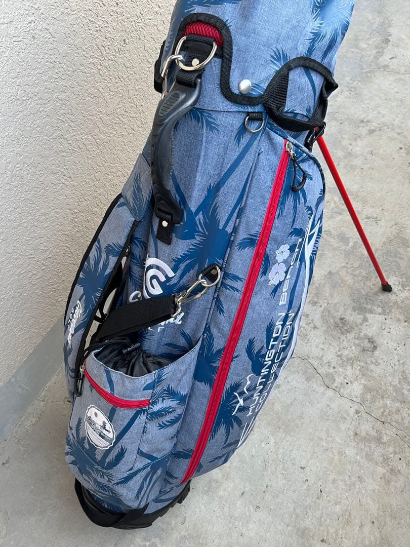 稀少品！２０１７年！クリーブランド オーシャンBLU　スタンドキャディーバッグ