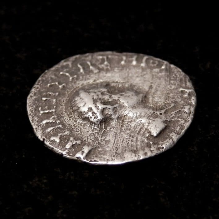 【メナンドロス1世 銀貨 紀元前発行】阿修羅マン