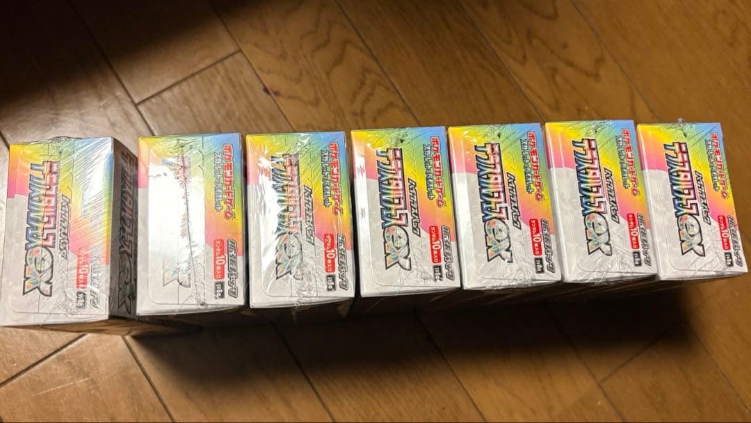 ポケモンカード　テラスタルフェスex　7BOX シュリンク付き