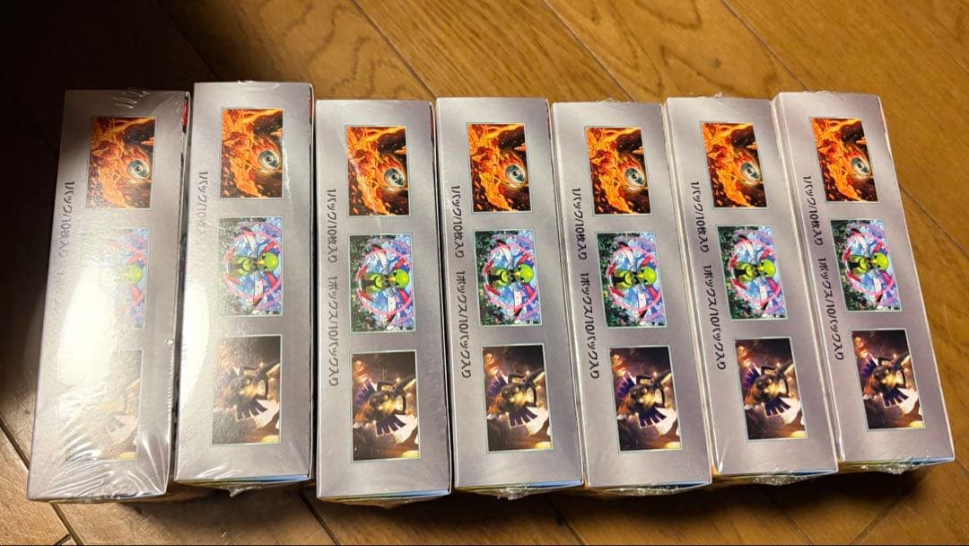 ポケモンカード　テラスタルフェスex　7BOX シュリンク付き