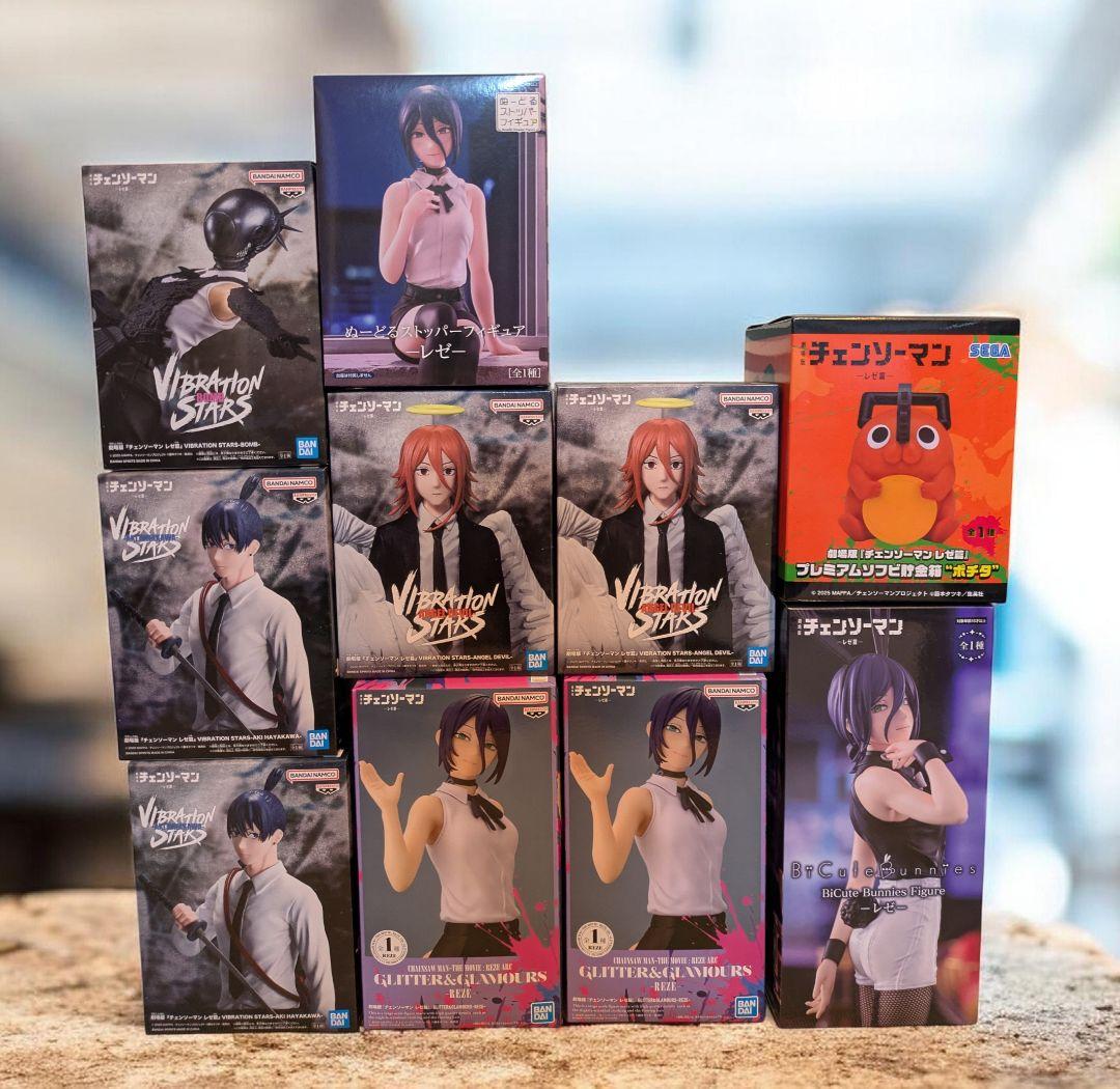 劇場版　チェンソーマン レゼ篇　レゼ　ボム　フィギュア　10点 　バニー　ポチタ