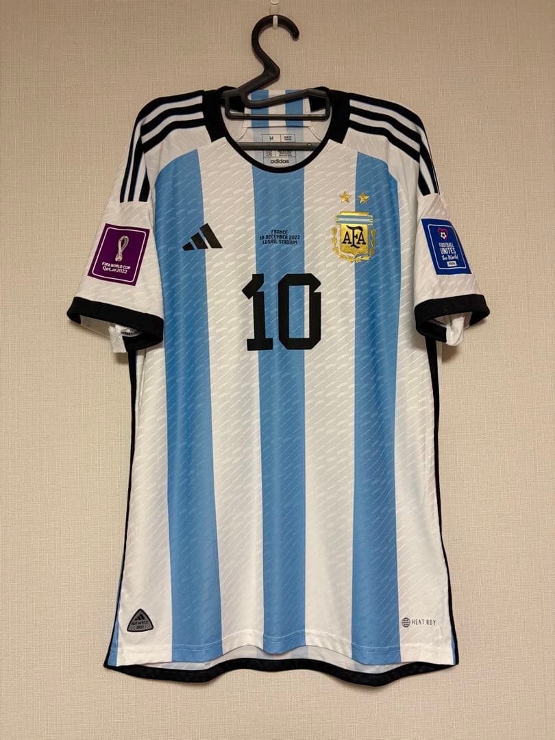 正規品 アルゼンチン代表 オーセンティック 2022 WC 決勝 メッシ 新品