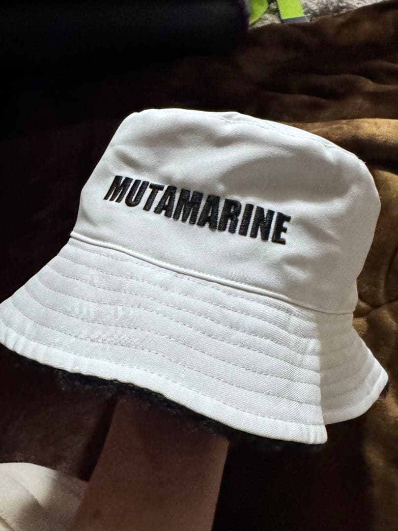 MUTAMARINE バケットハット ホワイト