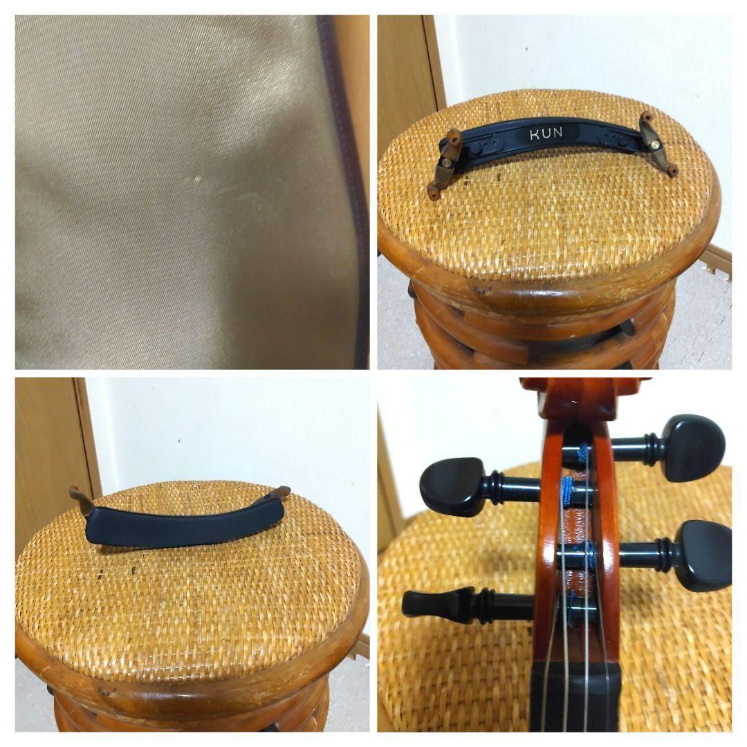 SUZUKI No.200 4/4 バイオリン 1999年製 kun 肩当付き