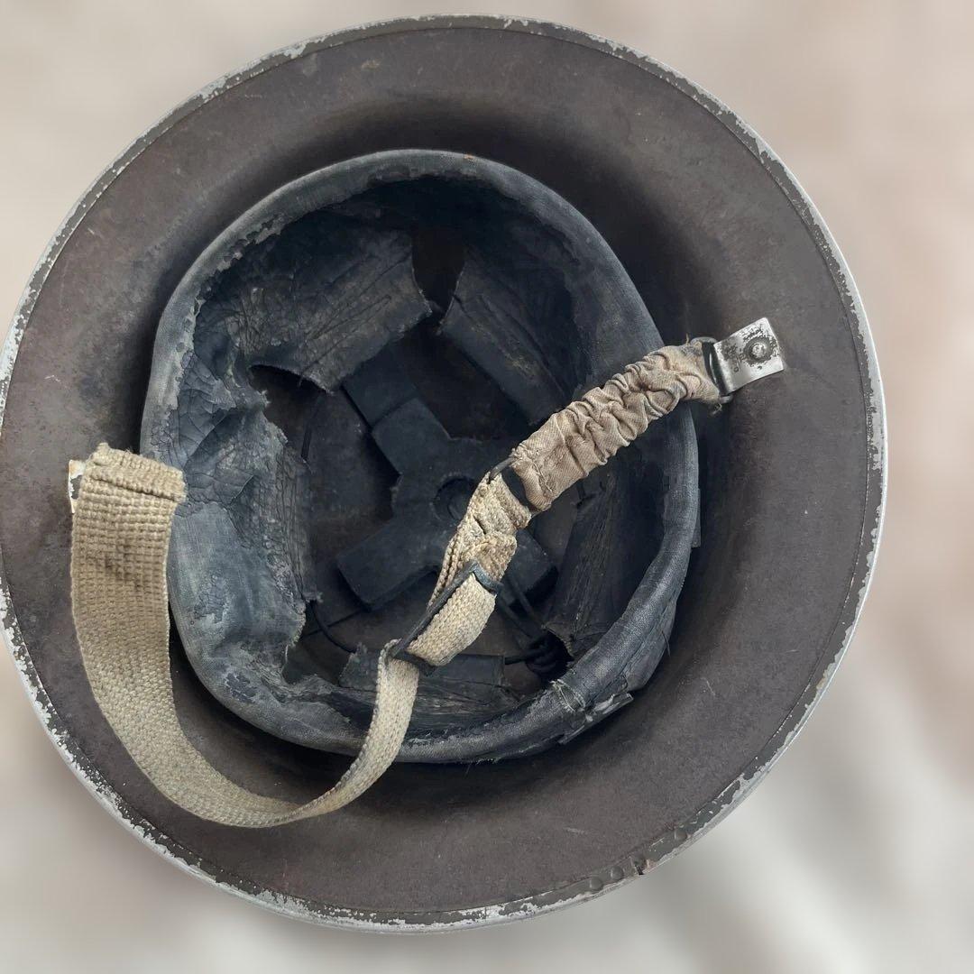 1940年WW2イギリス軍放出品 MK2ヘルメット実物　第2次世界大戦
