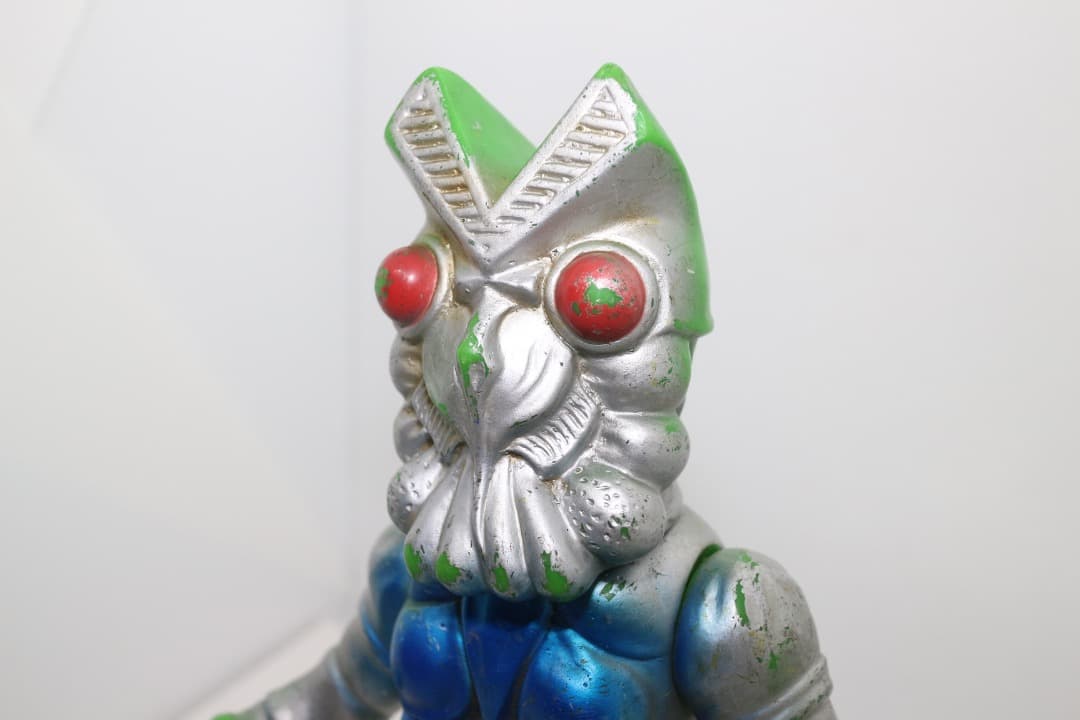 バルタン星人 ソフビ 1966 円谷プロ ブルマァク 昭和レトロ