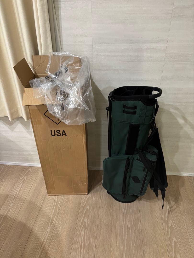 JONES グリーン ゴルフキャディーバック